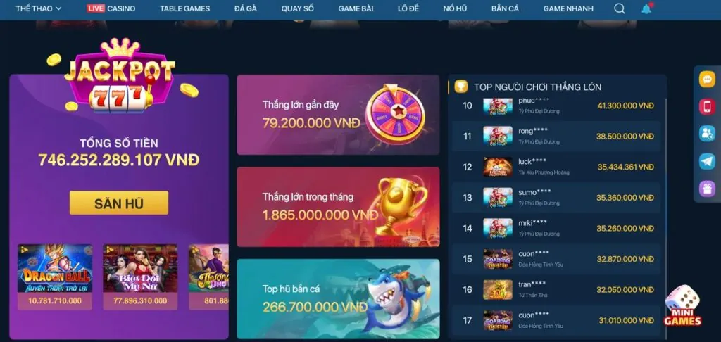 Hình ảnh giới thiệu trò chơi hấp dẫn cho người dùng mới 456win nổ hũ